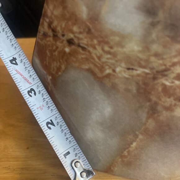 Toyo Quarry Collection MCM Marble Pattern Vase (Japan) 7 1/4”H Unique Shape ART - Picture 6 of 16